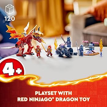 Amazon.com: LEGO® NINJAGO® Kai's Source Dragon Battle 71815